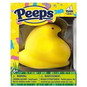 Authentic YELLOW PEEPS Chick Squishy Toy Stress Ball NEW‼️EXPEDITED SHIPPING‼️